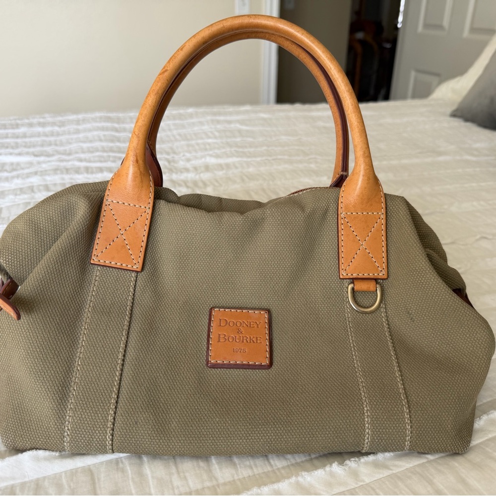 Dooney & Bourke Olive Canvas Bag